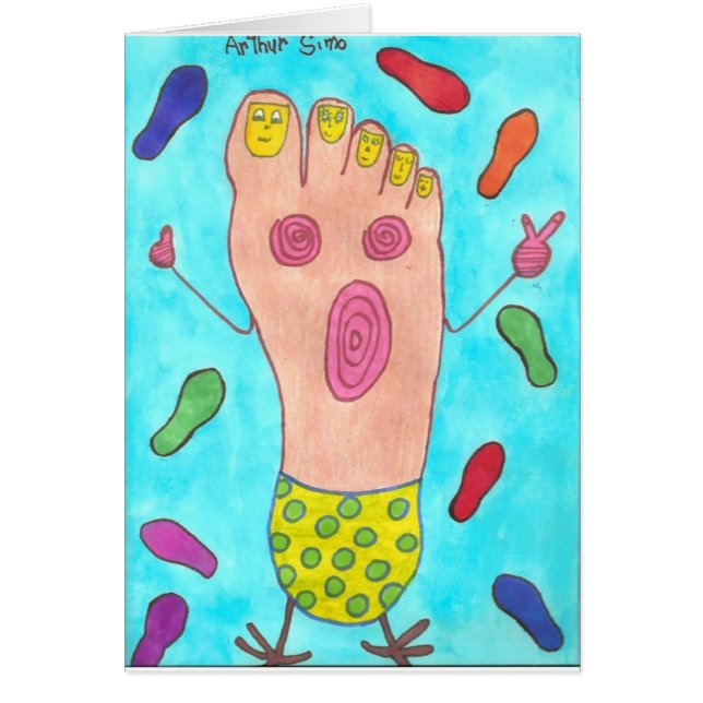 Pied de danse (Devant)