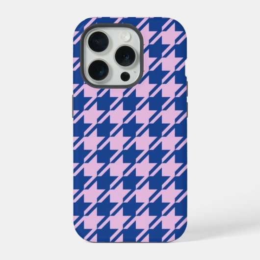 Pied de fond rose+Motif bleu (Verso)