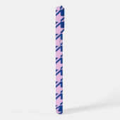 Pied de fond rose+Motif bleu (Côté droit)