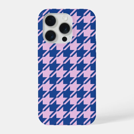 Pied de fond rose+Motif bleu (Verso)