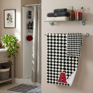 Pied de poule monogramme