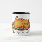 Pied droit vers le haut de tasse de la vie (Centre)