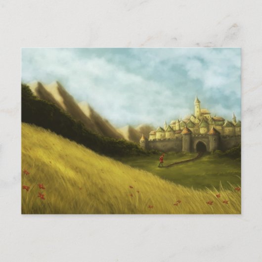 pied piper de hamelin carte postale de conte de fé (Devant)