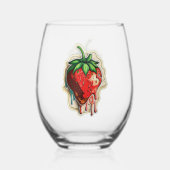 Pied Verre à vin sans fraise (Recto)