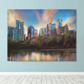 Piedmont Park, Atlanta, Georgia - Canvas (Insitu (Houten vloer))