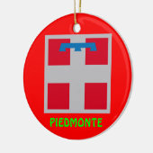 Piedmonte, Italie Ornements de Noël (Gauche)