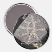 Piedras Marcadas Canyon Magneet (Voorkant / Achterkant)