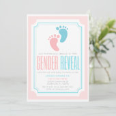 Pieds bébé Genre Reveillez Invitation (Debout devant)