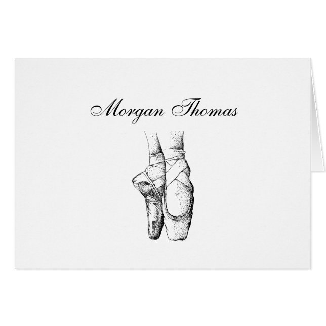 Pieds de danseuse sur pointes #1 (Devant Horizontal)