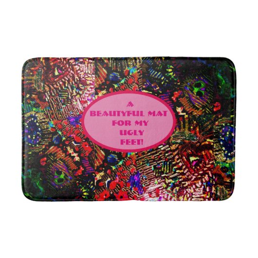 Pieds laids de tapis de bain (Devant)