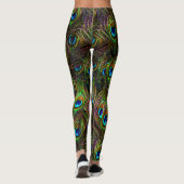 Pieds Peacock Invasion Leggings (Dos)