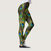 Pieds Peacock Invasion Leggings (Droite)