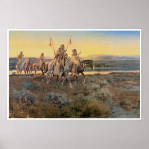 Piegans, 1918 poster