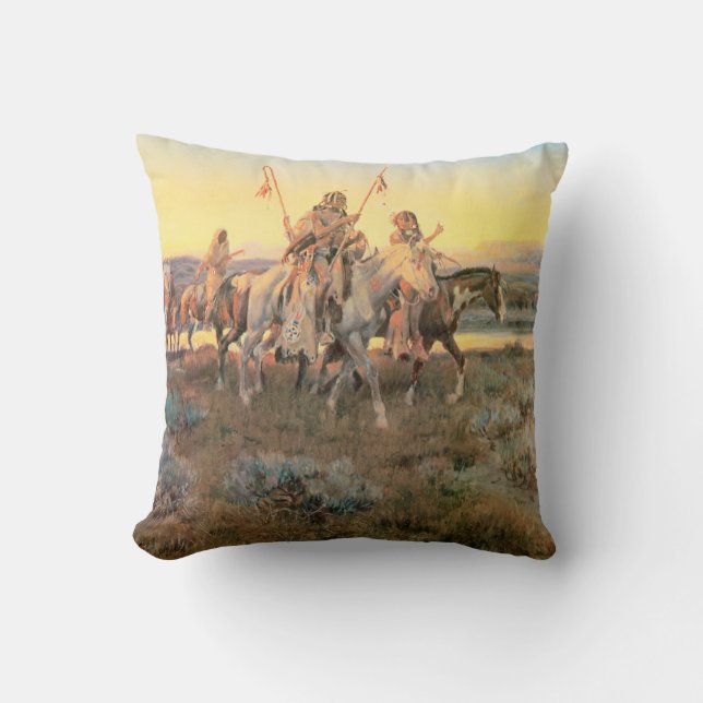 Piegans - American MoJo Pillow Kussen (Voorkant)