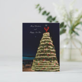 Piège de Homard Arbre de Noël Rockland ME Carte po (Debout devant)