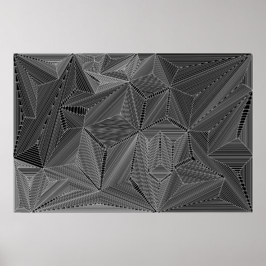 Pieken en troggen poster (Voorkant)