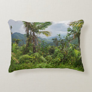 Pieken en valleien van el-yunque accent kussen