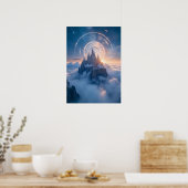 Pieken in de lucht poster (Keuken)