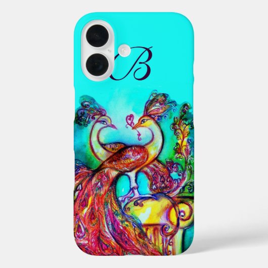 PIEKEN IN LOVE MONOGRAM Case-Mate iPhone CASE (Achterkant)