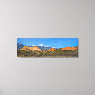 Pieken piek in Springtime Canvas Afdruk