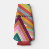 Pieken van de jaren zeventig flesjeskoeler (Voorkant)