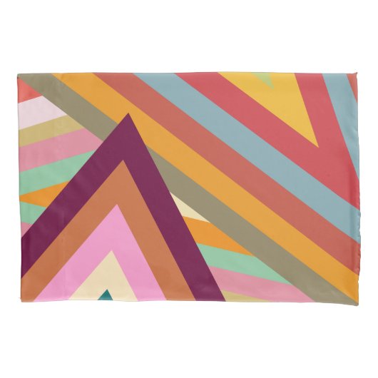 Pieken van de jaren zeventig kussensloop (Voorkant)