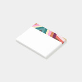 Pieken van de jaren zeventig post-it® notes (Schuin)