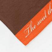 Piekflenzen Fleece Deken (Hoek)