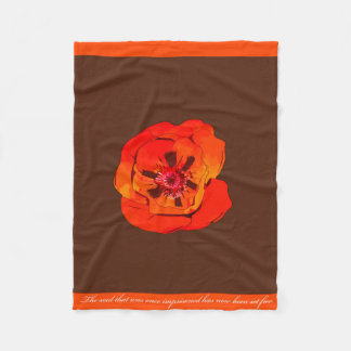 Piekflenzen Fleece Deken