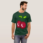 Piel Cherries 80s Video Game Halloween Costume Eas T-shirt (Voorkant volledig)