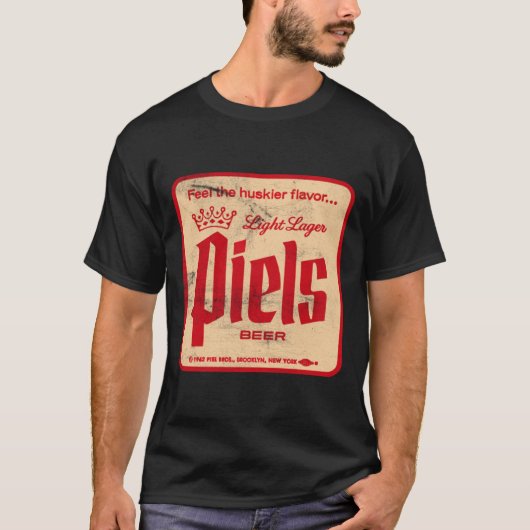 Pielbier — label bier Lover Gift1 T-shirt (Voorkant)