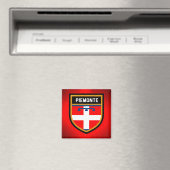 Piemonte Flag Magneet (Insitu (Vaatwasser))