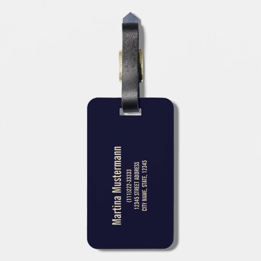 Piemonte Italy Retro Region Map Pasta Bagagelabel (Achterkant verticaal)