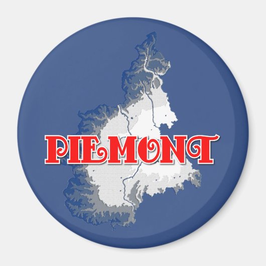 Piemonte Magneet (Voorkant)