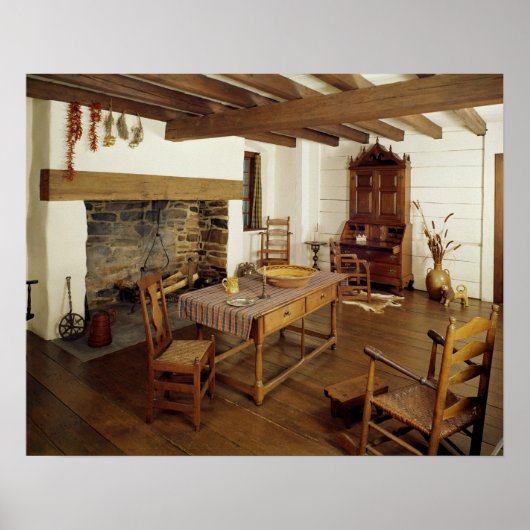 Piemonte Room, Guildford County North Carolina Poster (Voorkant)