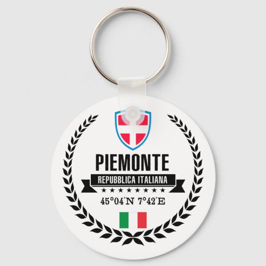 Piemonte Sleutelhanger (Voorkant)