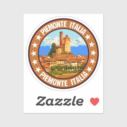 Piemonte Sticker (Vel)