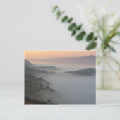 Pieniny Mountain sunrise Carte postale (Debout devant)