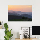 Pieniny sunrise poster (Thuiskantoor)