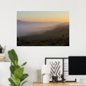 Pieniny sunrise poster (Thuiskantoor)