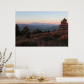 Pieniny sunrise poster (Keuken)