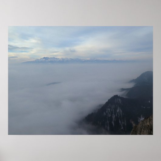 Pieniny uitzicht op Tatras Poster (Voorkant)