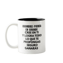 PIENSA EN GRANDE REGALO PERSONALIZADO PARA(NOMBRE)