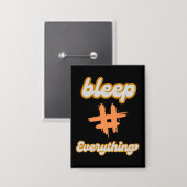 Piep Alles Button (Voorkant / Achterkant)