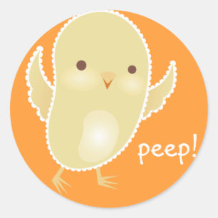 Piep! Baby Chick Stickers