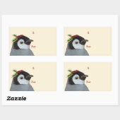 Piep de pinguïn naar/van de stickers (Vel)