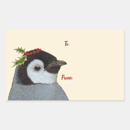 Piep de pinguïn naar/van de stickers (Voorkant)