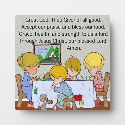 Piep God, van wie alle zinnen stromen Fotoplaat (Voorkant)