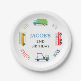 Piep Honk screech Papier Borden Papieren Bordje