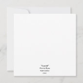 "Piep" Notitiekaartje (Achterkant)